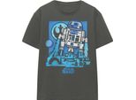 Star Wars - Maglietta "Papercut"" Per Donna TV25204 (Xxl) (Charcoal)"