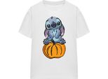 Lilo & Stitch - Maglietta Da Donna TV25262 (Xl) (Bianco)