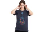 Coco - T-Shirt Da Donna TV25243 (Xxl) (Blu Navy)