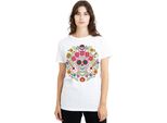 Coco - T-Shirt Da Donna, Day Of The Dead TV25245 (M) (Bianco)