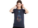 Coco - T-Shirt Da Donna TV25243 (S) (Blu Navy)