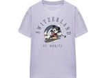 Disney - Maglietta "Svizzera"" Da Donna TV25378 (M) (Lavanda)"
