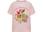 Disney Princess - Maglietta "Besties Shine"" Da Donna TV25691 (L) (Rosa)"