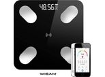 Wisam® B2017 Smart App Digitale Personenwaage Bmi Bluetooth Ios Android