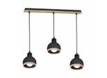 Lampadario A Sospensione Milagro Oval MLP7046 Nero