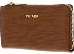 Picard Pelle Portafoglio Calais 1 Wallet Cognac Marrone Chiaro