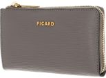 Picard Pelle Portafoglio Calais 1 Wallet Cement Grigio Talpa