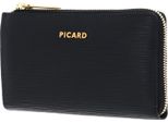 Picard Pelle Portafoglio Calais 1 Wallet Schwarz Nero