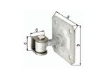 Cerniera Per Cancello 100X100X37X30Mm Sta Grezzo Gah