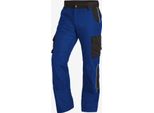 Pantaloni Da Lavoro Bruno Taglia 54 Royal/Nero Fhb 130430-3620-54