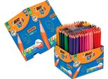 Matite Colorate Bic Kids Evolution Ecolutions, Confezione Da 288 Pezzi