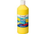 Creall Gloss Glase Pail Giallo, 500 Ml