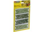 Noch 07133 Ciuffi D'erba "Piante Di Campo"" Verde Chiaro, Medio, Scuro, 104 Pezzi, 6 Mm"