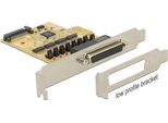 Delock Pci Express X1 Karte Zu 4 X Seriell Mit Spannungsver.