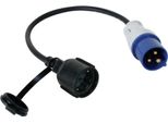Cavo Adattatore Presa Schuko A Spina Cee - Schuko - H07Rn-F 3G2.5 - 0.4 M