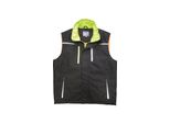 Gilet Da Lavoro Da Uomo Terrax Workwear Taglia Xl Nero/Limette