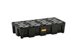 Vasca Di Raccolta 35L L800Xl400Xh180Mm Pe Con Griglia Pe Cemo