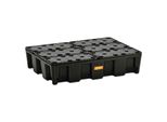 Vasca Di Raccolta 60L L800Xl600Xh180Mm Pe Con Griglia Pe Cemo