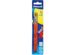 Pelikan 700399 Set Di Spazzole Pelikan Tipo 23, 3 Pezzi, Assortiti