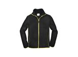 Giacca In Pile Da Uomo Taglia Xl Nero/Limette