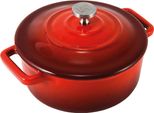 Piatto Da Portata In Ghisa Xanten 13 X 10 Cm Rosso CS-075965