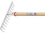 Rastrello Da Giardino Larghezza Di Lavoro 428 Mm 16 Denti Con Ugello Conico, Senza Manico Ideal