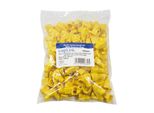 Spina RJ45 Logilink Con Manicotto Antipiega Giallo (100 Pezzi)