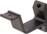Supporto Per Corrimano 3550 Alluminio Anodizzato Nero Supporto Hermeta