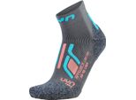 Uyn Calze Da Trekking Approach Low Cut Donna Grigio/Turchese 39-40
