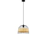 Eglo 43311 Anwick E27 Lampada A Sospensione Ø370Mm Nero Natura