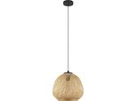 Eglo 43261 Dembleby E27 Lampada A Sospensione Ø320Mm Nero Natura