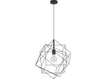 Eglo 43359 Straiton E27 Lampada A Sospensione Ø515Mm Nero