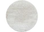 Carpetsale24 Tappeto A Pelo Alto Unito Super Morbido Shaggy Soffice E Accogliente Per Soggiorno Moderno, Dimensioni: 80 Cm Rotondo