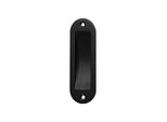 Copriporta Scorrevole Alluminio Verniciato A Polvere Nera Ov.2Xd.5Mm L.120Mm L.40Mm Hermeta