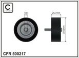 Caffaro 500217 Puleggia Di Rinvio Cinghia Trapezoidale Dentata 65 Mm Adatta Per MERCEDES-BENZ Classe C Berlina (W204) Classe C Station Wagon (S204) Classe E Berlina