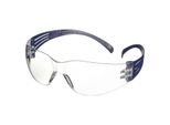 3M SF101AF-BLU Occhiali Di Sicurezza 3M Securefit 100, Colore Lenti: Chiaro