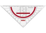 Brunnen 104975923 Triangolo Geometrico Infrangibile Codice Colore, Rosso