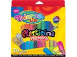 Plastilina 24 Colori Oro + Argento Colorino
