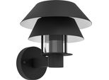Eglo 900287 Chiappera E27 Lampada Da Parete/Soffitto Per Esterni Bianco Nero IP44