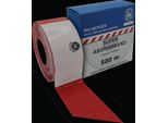 Nastro Barriera L.500M L.80Mm Rosso/Bianco Bloccato, Riciclato 500M/Scatola