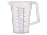 Caraffa Di Misurazione 0,5 Litri Scala Stampata Blu Pp Pressol