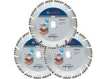 Disco Da Taglio Diamantato Bosch Pro Multi Material 230 X 22,23 Mm 3 Pezzi ( 3X 2608615065 )
