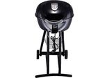 Barbecue A Bollitore Blumbria | Barbecue Rotondo Con Coperchio | Carrello Per Barbecue | Barbecue Elettrico