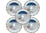 Disco Da Taglio Diamantato Bosch Pro Multi Material 230 X 22,23 Mm 5 Pz. ( 5X 2608615065 )