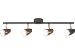 Striscia Luminosa Led Antracite 4X 4W Karen 6515 Rabalux