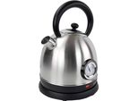 Syntrox Bollitore Cordless In Acciaio Inox Da 1,8 Litri Con Termometro Bollitore Cordless A 360° Bollitore Per Il Tè
