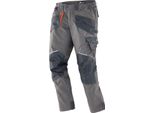 Pantaloni Con Cintura In Vita Terratrend Job Taglia 56 Grigio Scuro/Nero Terratrend 20592-6310-56