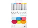 Set Di 6 "Primari Perfetti"" Per Schizzi Con Pennarello Copic"