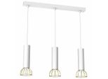 Milagro Dante Lampadario A Sospensione MLP7255 Bianco / Oro