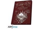 Abystyle - Harry Potter - Taccuino Mappa Dei Marauder A5